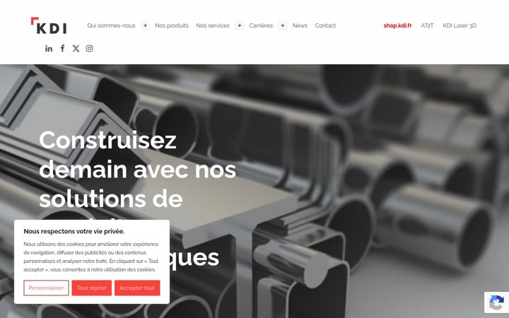 Screenshot of kdi.fr