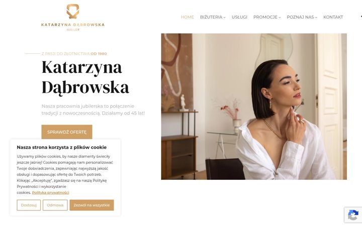 Screenshot of kdjubiler.pl