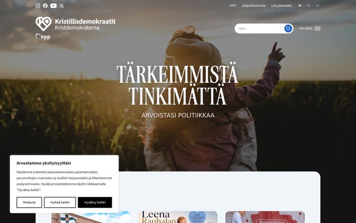Posnetek zaslona kdlehti.fi