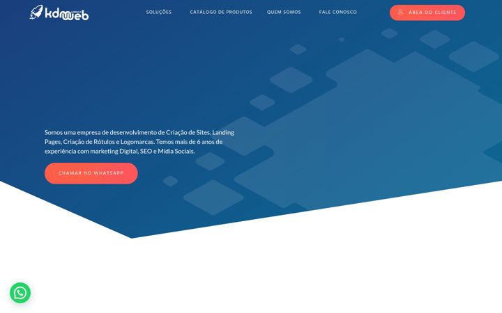 Screenshot of kdmweb.com.br