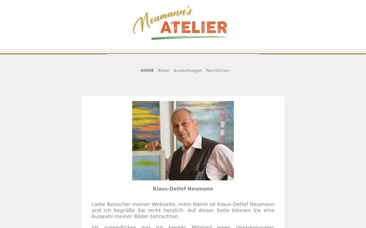 Screenshot of kdneumann.de