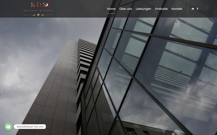 Screenshot of kds-security-systems.de