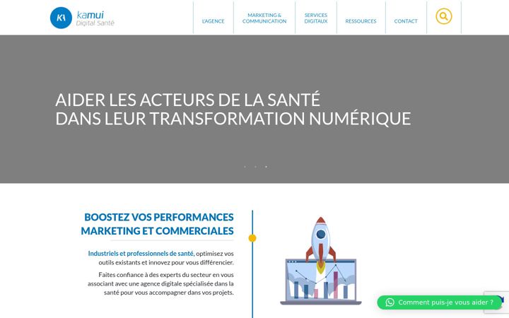 Screenshot of kdsante.com