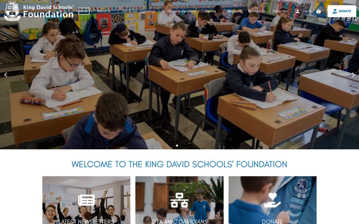 Screenshot of kdsf.org