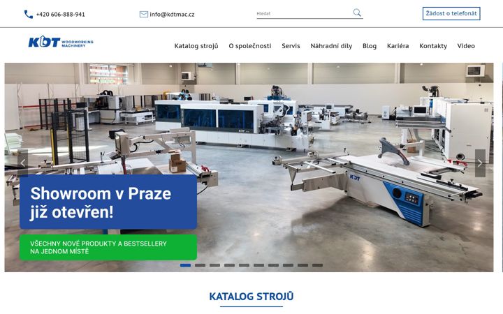 Screenshot of kdtmac.cz