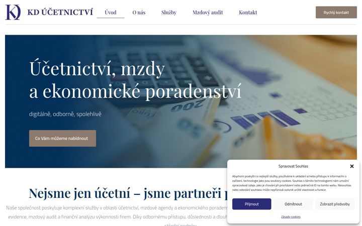Screenshot of kducetnictvi.eu