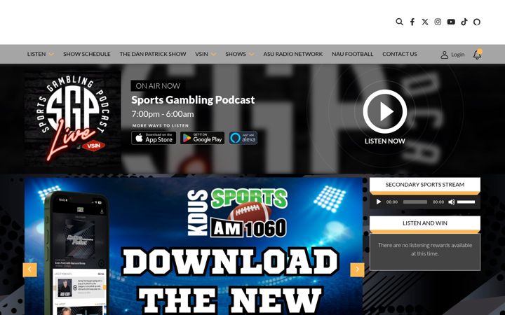Screenshot of kdus.com