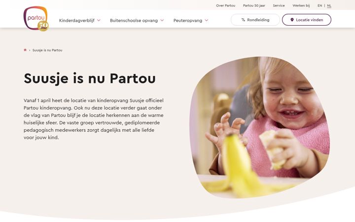 Screenshot of kdvsuusje.nl