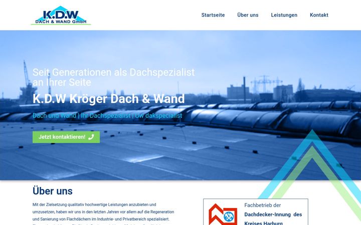 Screenshot of kdwkroeger.de