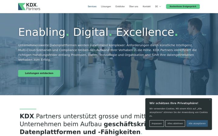 Screenshot of kdx.partners