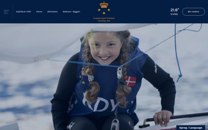 Screenshot of kdy.dk