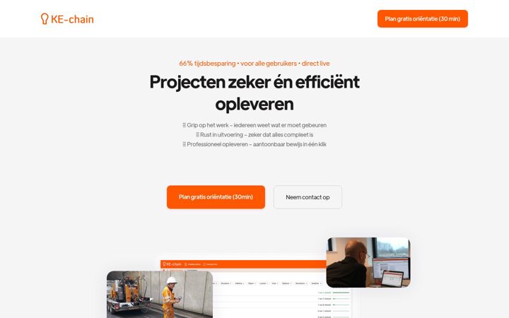 Screenshot of ke-chain.com