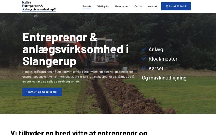 Kuvakaappaus sivustosta kea-aps.dk