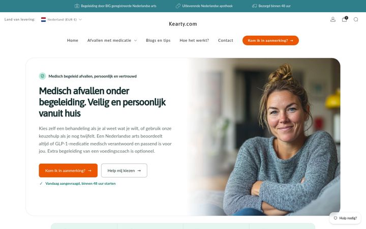 Screenshot of kearty.com