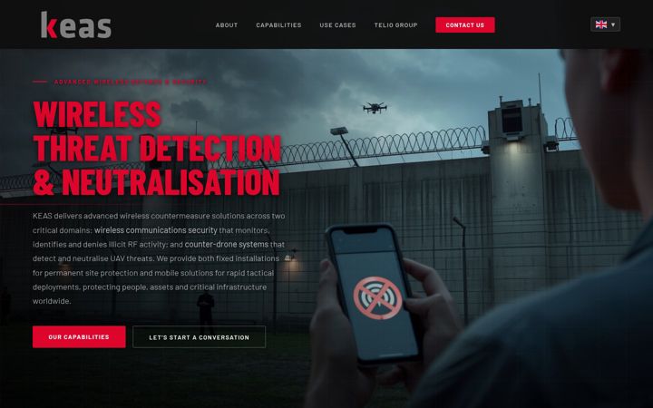 Screenshot of keas-group.com