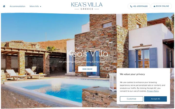 Screenshot of keavilla.gr