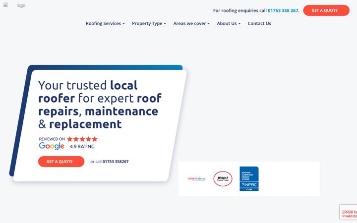 Screenshot of keayservices.co.uk