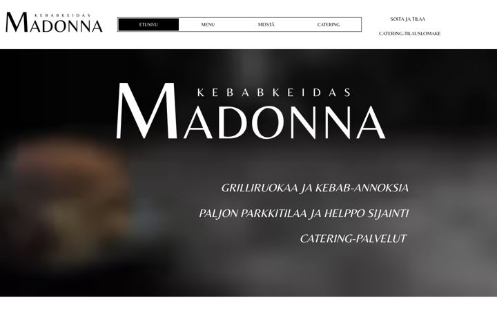 Screenshot van kebabgrillimadonna.fi