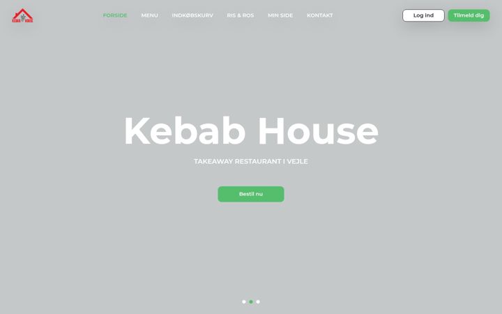 Skärmbild av kebabhousevejle.dk
