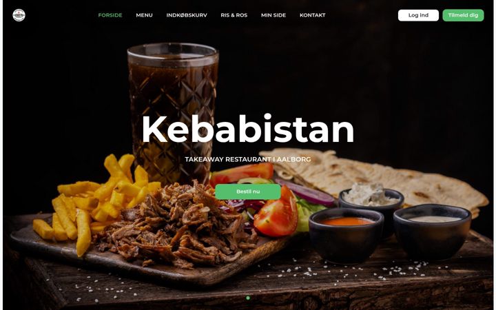 Skärmbild av kebabistan.dk