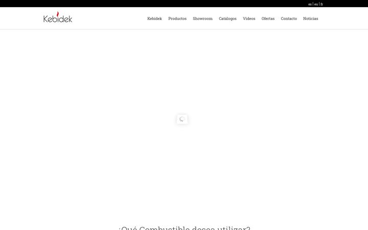 Screenshot of kebidek.com