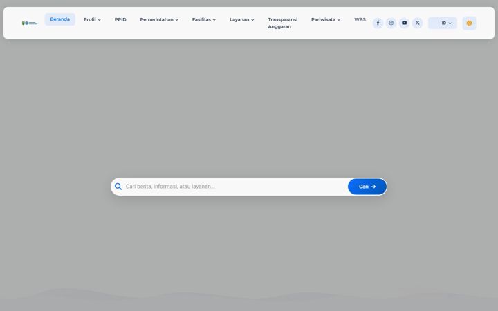 Screenshot of kebumenkab.go.id