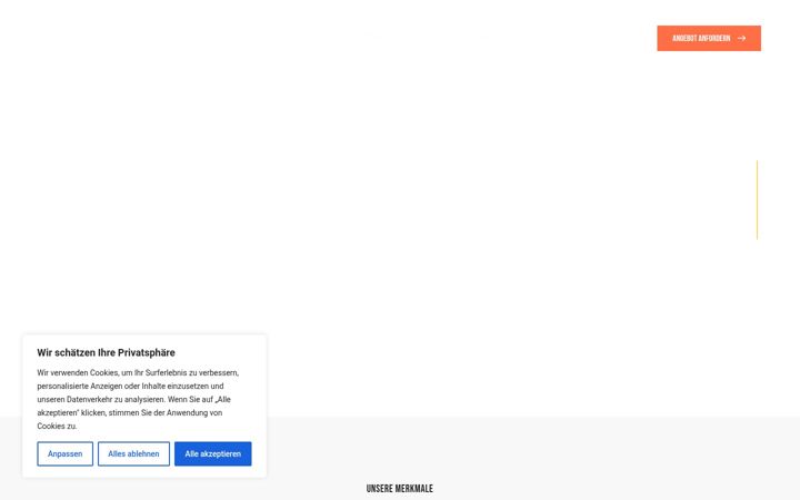 Screenshot of kecaptrockenbau.de