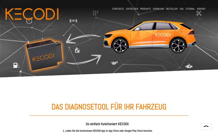 Posnetek zaslona kecodi.de