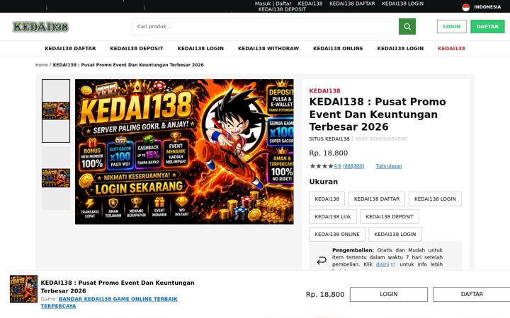 Screenshot of kedai138game.org