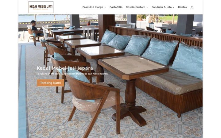 Screenshot of kedaimebeljati.com