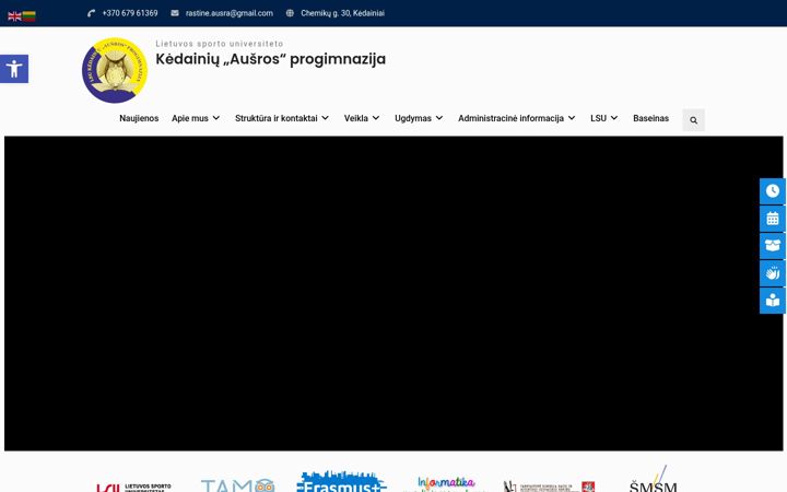 Screenshot of kedainiuausra.lt