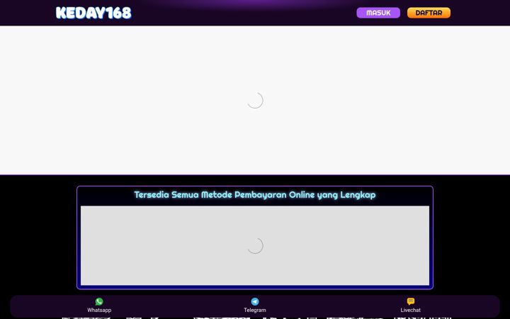 Screenshot of keday168.com