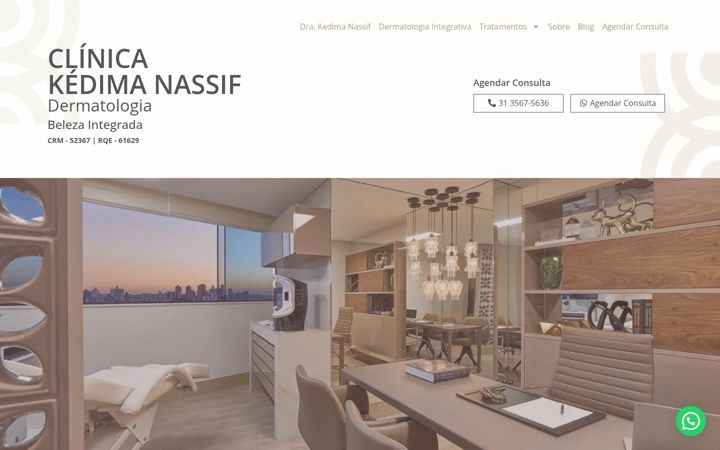 Screenshot of kedimanassif.com.br
