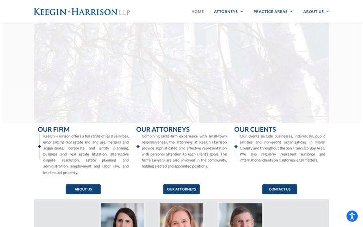 Screenshot of keeginharrison.com