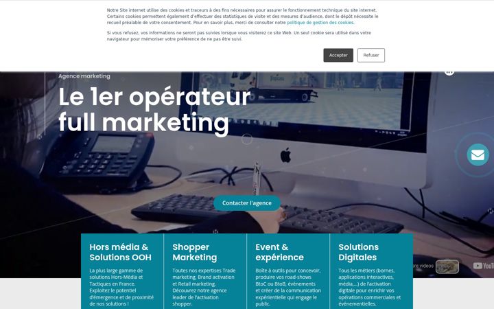 Screenshot of keemia.fr