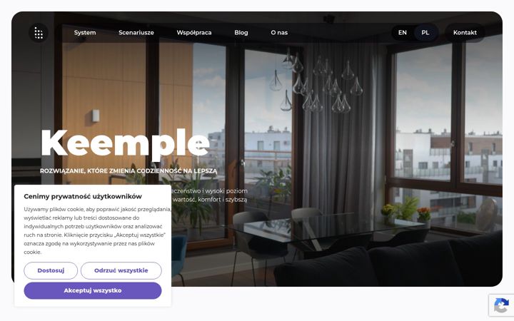Screenshot of keemple.com