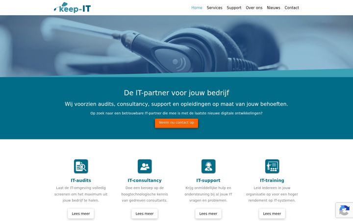Screenshot of keep-it.be