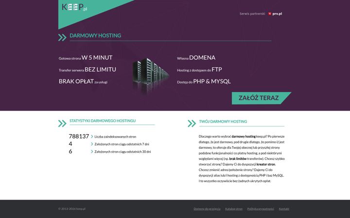 Screenshot of keep.pl