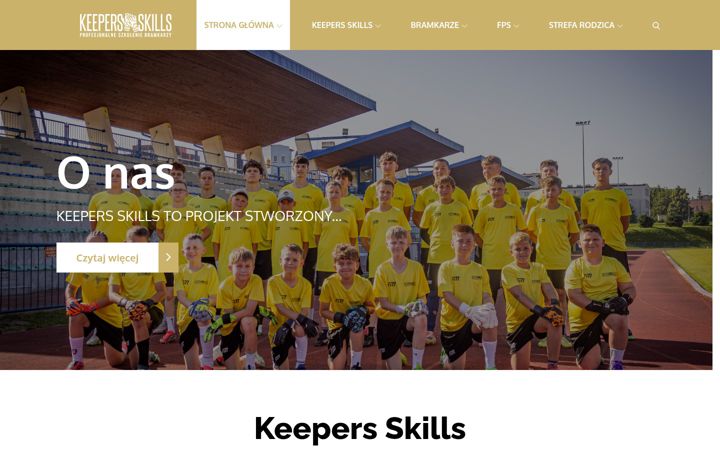 Screenshot of keepersskills.pl