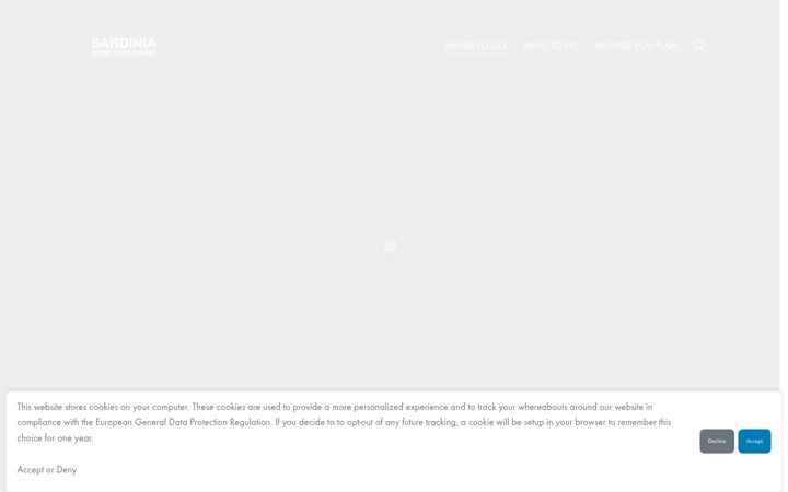 Screenshot of keepexploringsardinia.com