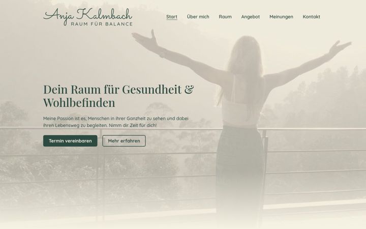 Screenshot of keepkalmbach.de