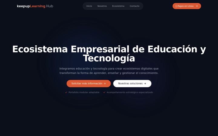 Screenshot of keepup.com.co