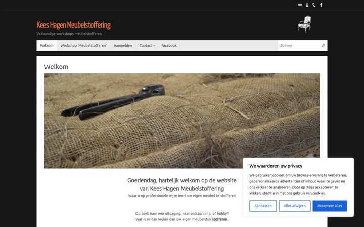 Screenshot of keeshagen.nl