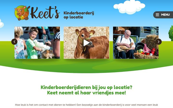 Skærmbillede af keetoplocatie.nl