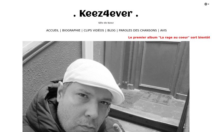 Screenshot of keez4ever.com