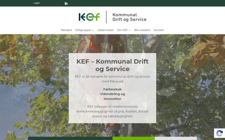 Snímek obrazovky kef.nu