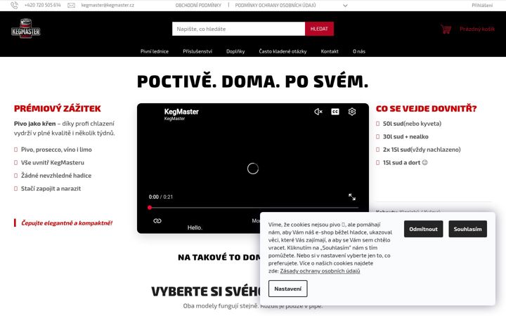 Screenshot of kegmaster.cz