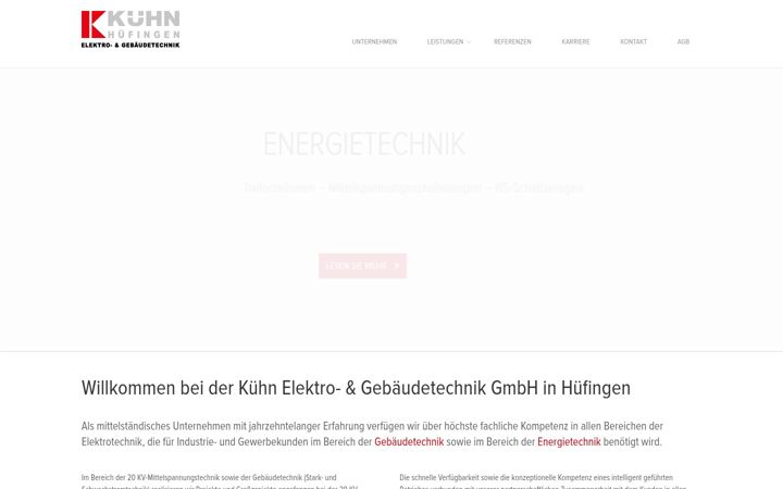 Screenshot of kegt.de