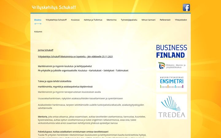 Screenshot of kehitys.com