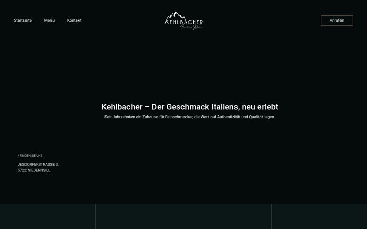 Screenshot of kehlbacher.at